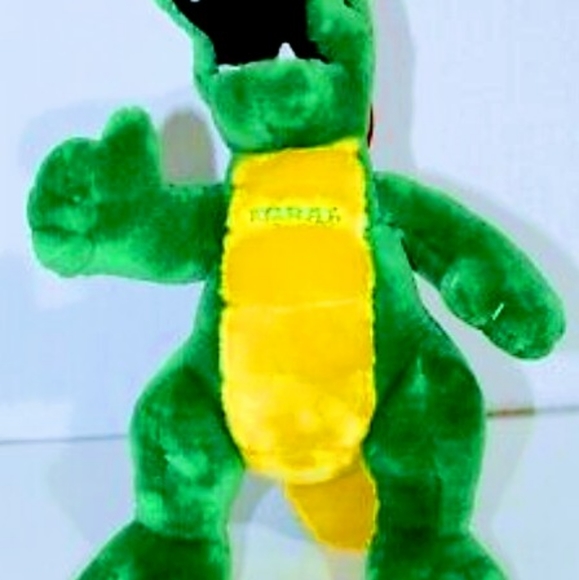 Simple Green Alligator Crocodile Plush Egbar - Picture 9 of 10